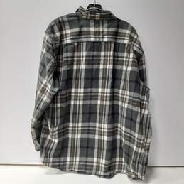 Carhartt Men's Gray Flannel Shirt Size 2XL alternative image