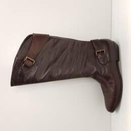 Aldo Women's Calf High Brown Leather Boots alternative image