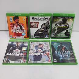 Microsoft Xbox One Video Games Assorted 6pc Bundle