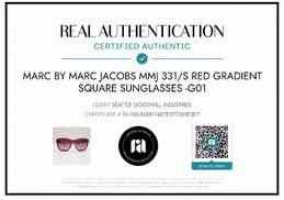 AUTHENTICATED MARC BY MARC JACOBS MMJ 331/S SUNGLASSES alternative image