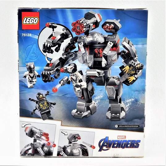 Sealed Lego Marvel Avengers War Machine Buster 76124 Building Toy Set image number 4
