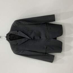 Authentic Armani Collezioni Mens Gray Striped Blazer & Pants Suit Set 42/C W/COA alternative image
