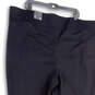 NWT Womens Black Elastic Waist Pull-On Pockets Bootcut Leg Ankle Pants Sz 4 image number 4