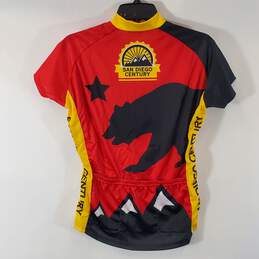 Primal Women Red Yellow Cycling Jersey M NWT alternative image