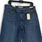 NWT Levi Strauss & Co. Womens Blue Denim Baggy Dad Straight Leg Jeans Size 31 image number 4