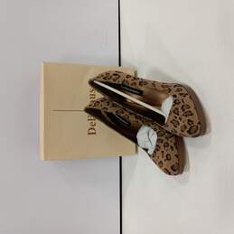 Women's Delicious Cheetah Print Heels Size 6.5 w/Box