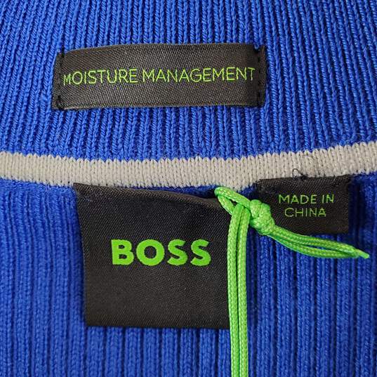 Hugo Boss Men Blue Sweater 2X NWT image number 2