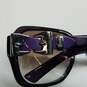 AUTHENTICATED Gucci Bow Accent Purple Womens Sunglasses image number 4