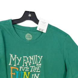 NWT Mens Green Fun in Dysfunctional Crew Neck Graphic T-Shirt Size 3XL alternative image