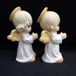 Vintage, 1998 Precious Moments Universal Statuary Praying Girl and Boy alternative image