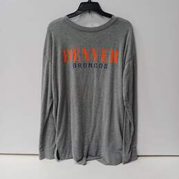 Men's NFL Denver Broncos Long-Sleeve T-Shirt Sz XL
