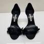 Manolo Blahnik Feather Toe Heels Wms Size 39.5 AUTHENTICATED image number 1