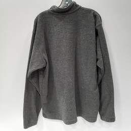 Unisex Heather Gray Columbia Fleece Pullover (Size L) alternative image
