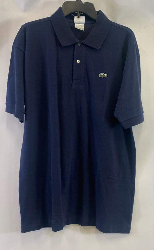 Lacoste Men's Navy Polo- Sz 7 NWT image number 1