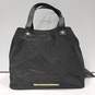 Steve Madden Black Two Strap Shoulder Travel Bag Purse with Makeup Bag image number 1