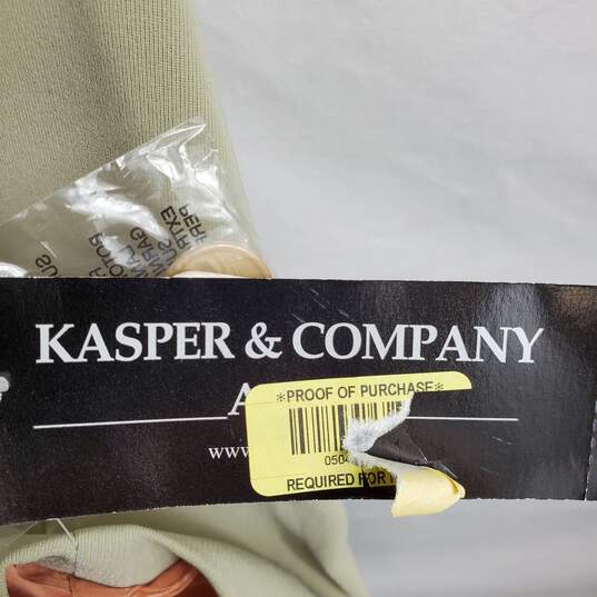 Kasper & Company Women Green Blazer Sz 16 NWT image number 3