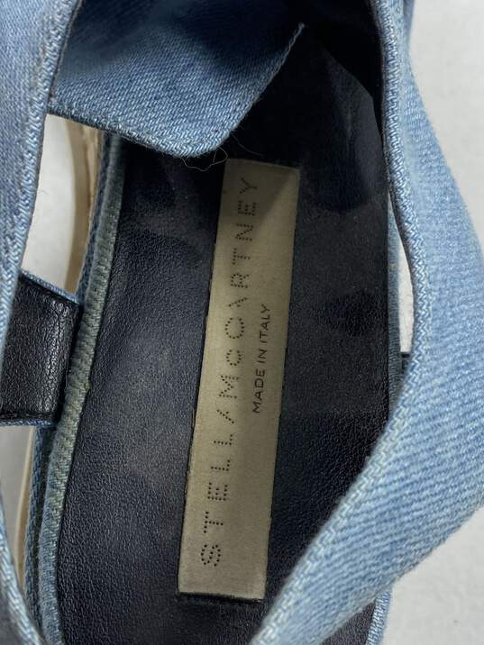 Authentic Stella McCartney Blue Platform Shoe W 6.5 image number 6