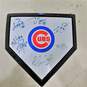 7x Autographed Chicago Cubs Mini-Home Plate image number 1
