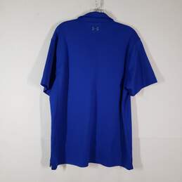 Mens Heatgear Loose Fit Short Sleeve Collared Golf Polo Shirt Size Medium alternative image