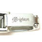 Designer Brighton Silver-Tone Snake Chain Rhinestone Charm Bracelet image number 5
