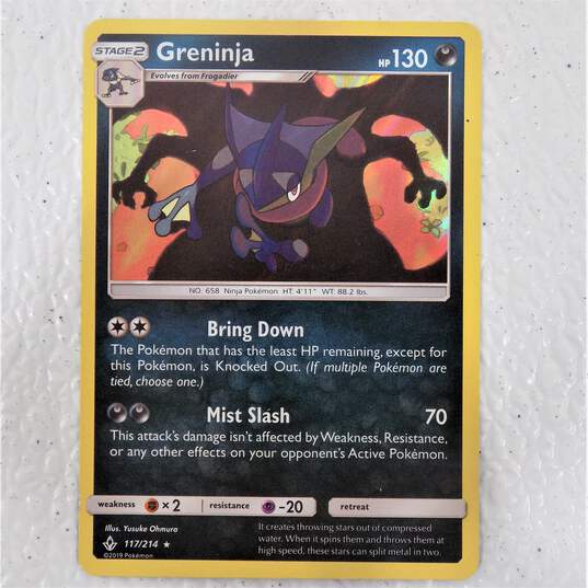 Pokémon TCG Lot of 5 Wave Holofoil Cards 2014-2019 with Greninja 117/214 image number 6