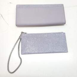 Michael Kors Juliana Large Flap Wallet Lilac alternative image