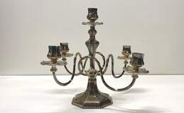 Reed and Barton N0 736 5 Arm Plated Candelabra