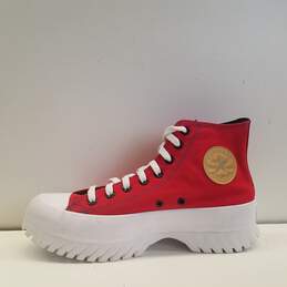 Converse All Star Canvas Lugged Platform Sneakers Red 8.5 alternative image