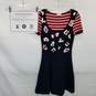 AUTHENTICATED Red Valentino Short Sleeve Knit Dress Size S image number 1
