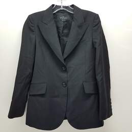 Authenticated Women's Gucci Uniform Black Wool Blazer Jacket size 40