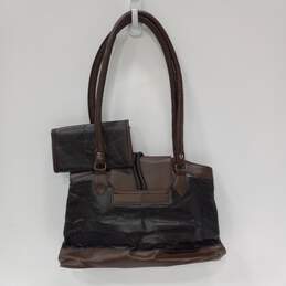 Embassy Brown Western Style Bag with Wallet alternative image