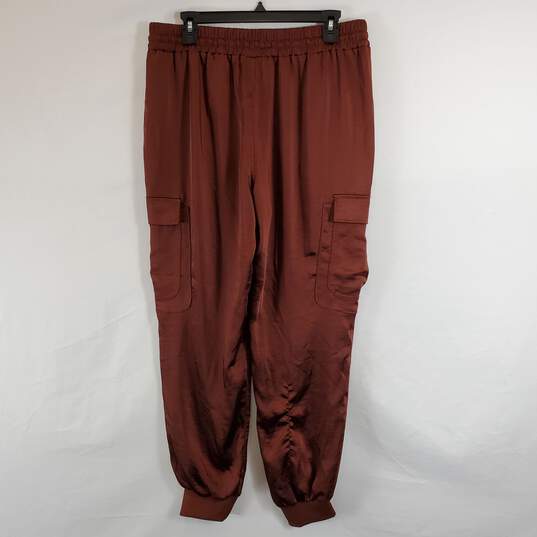 INC Women Brown Jogger Pants L NWT image number 2