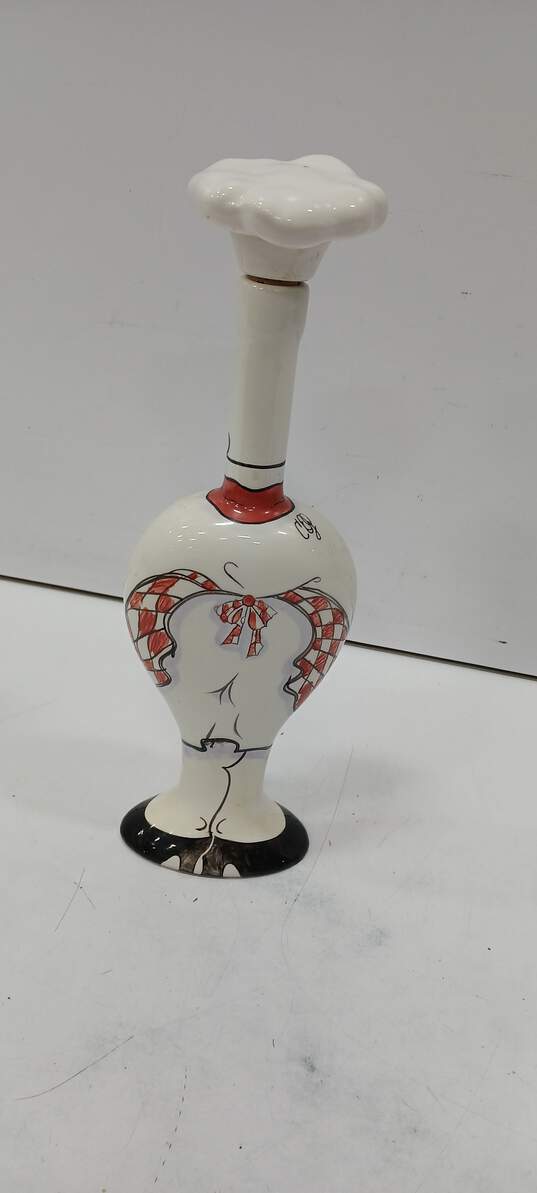 Chef Shaped Decanter by Carrie Olsen Garrard image number 1