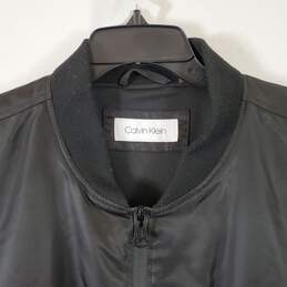 Calvin Klein Men's Black Bomber Jacket SZ XXL alternative image