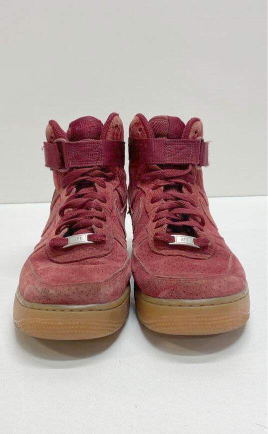 Nike Air Force 1 High Red 749266-600 Sneakers Men 10.5 image number 3