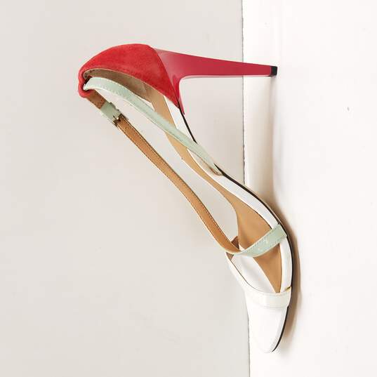 Buy the Calvin Klein Women's Multicolor Narella Dress Sandal Heel Size   | GoodwillFinds
