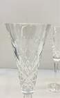Waterford Champaign Pair of Crystal 12th Edition Holiday Etched Glassware image number 3