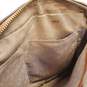 Michael Kors Saffiano Leather Crossbody Bag Tan image number 5