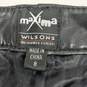 Maxima Wilsons Leather Women's Black Leather Pants Size 8 image number 3