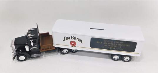 Vintage Ertl Jim Beam Die-Cast Car Truck Coin Banks Lot of 4 image number 3