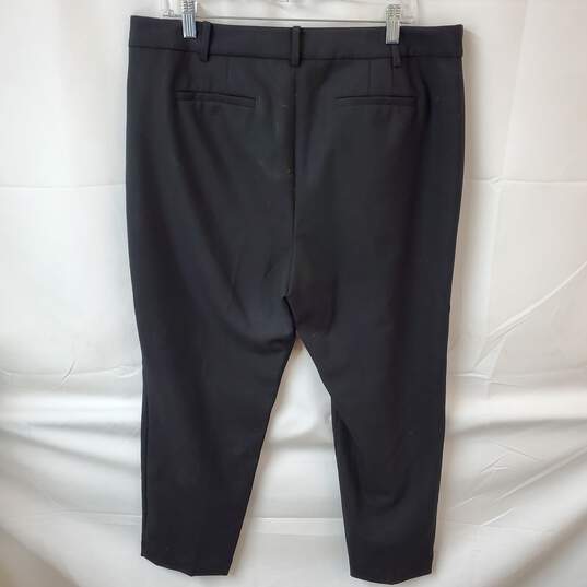 Talbots Chatham Ankle Pants in Black Women's Size 16 image number 4