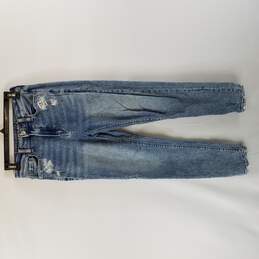 American Eagle Women Denim Blue Jeans S