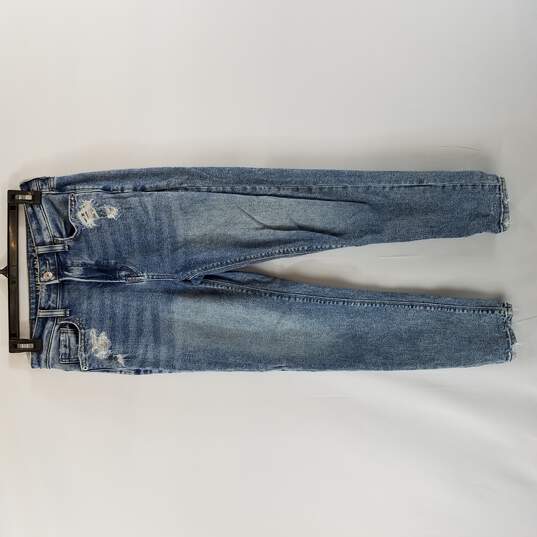 American Eagle Women Denim Blue Jeans S image number 1