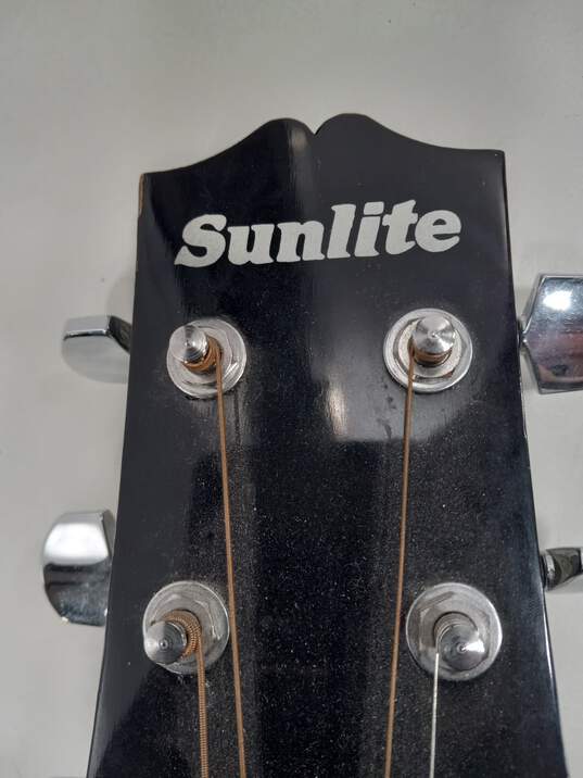 Sunlite Handcrafted Acoustic Guitar GW-1850-BK in Soft Case image number 5