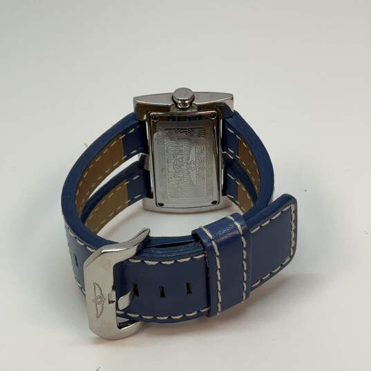 Designer Invicta Silver-Tone Dial Adjustable Strap Analog Wristwatch image number 4