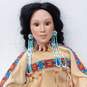 Porcelain Native America Doll image number 4