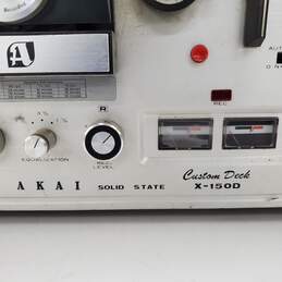 Akai Solid State Cross Field Custom Deck X-150D Vintage Tape Recording System - Untested alternative image