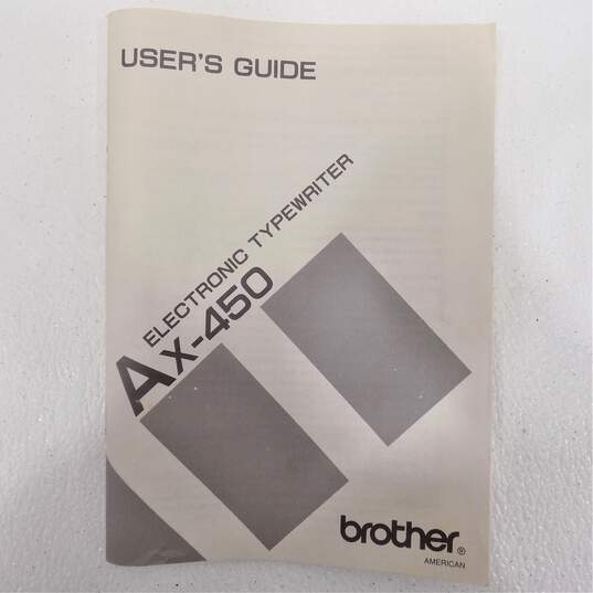 Brother AX-450 Electronic Typewriter IOB image number 15
