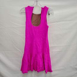 NWT Trina Turk WM's Hot Pink Fantastic Ruffle Dress Size 4 alternative image