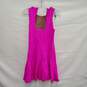 NWT Trina Turk WM's Hot Pink Fantastic Ruffle Dress Size 4 image number 2